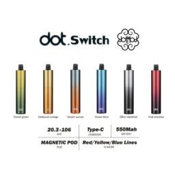 DOT 佩特里一代升級款 550mAh 電力天花板 重塑通用機續航極限 搭載 Type-C 疾速快充與終極防漏結構設計 台灣現貨